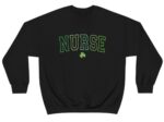 Varsity Nurse St Patricks Day Sweatshirt - Image 3